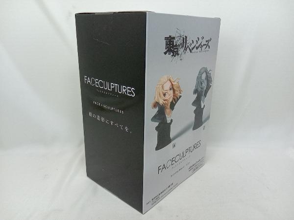 未開封品 佐野万次郎 B(モノクロ) 東京リベンジャーズ FACECULPTURES -佐野万次郎- フィギュア_画像2