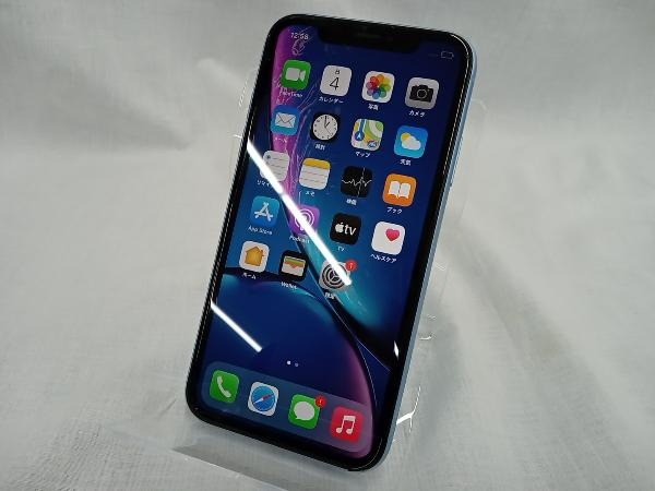 最安 [SIMロック解除済み] MT0E2J/A iPhone XR 64GB ブルー au iPhone