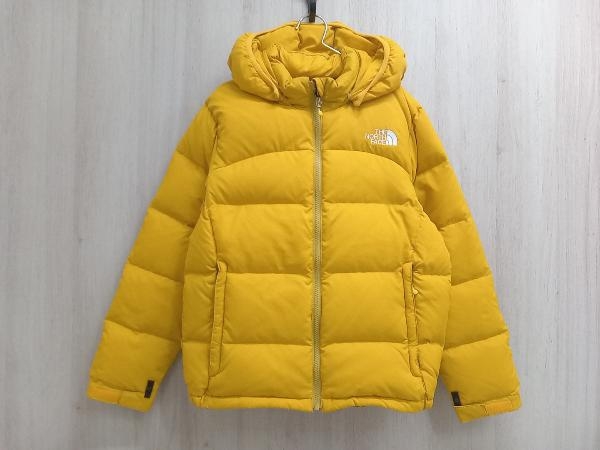 THE NORTH FACE ノースフェイス キッズ ダウンジャケット サイズ150 NDJ91862 アウター イエロー フード 