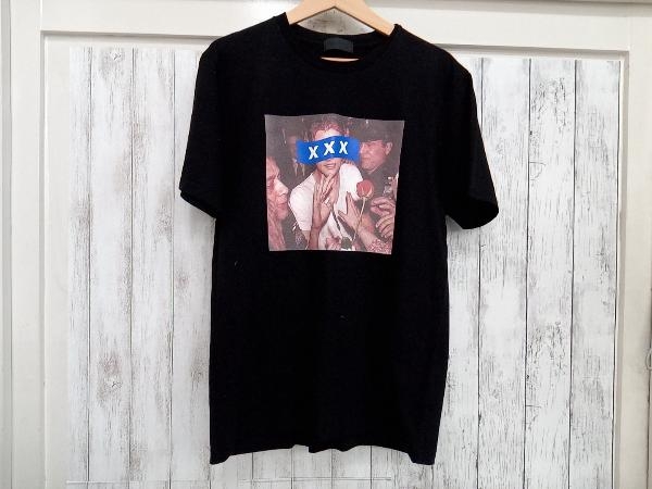 Tシャツ/ロンT ブラック GODSELECTION XXX レオナルドディカプリオ/BLK 半袖Tシャツ サイズ:L
