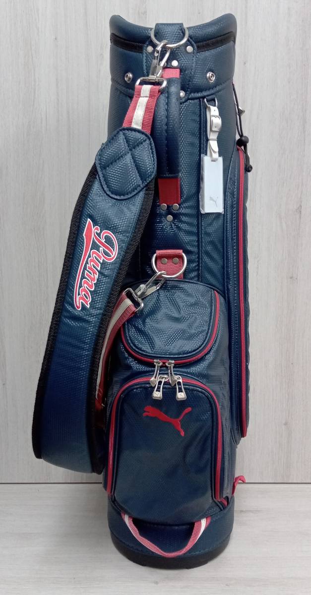 PUMA CADDYBAG キャディバッグ 8.5型 ネイビー レディース 867644 プーマ_画像2