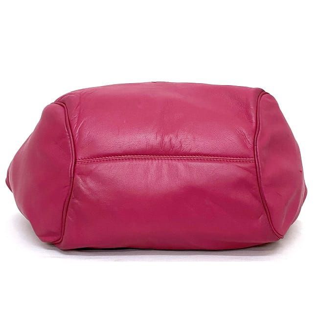  Loewe мешочек большая сумка розовый дыра грамм прекрасный товар кожа napa кожа б/у LOEWE редкость очарование есть легкий 