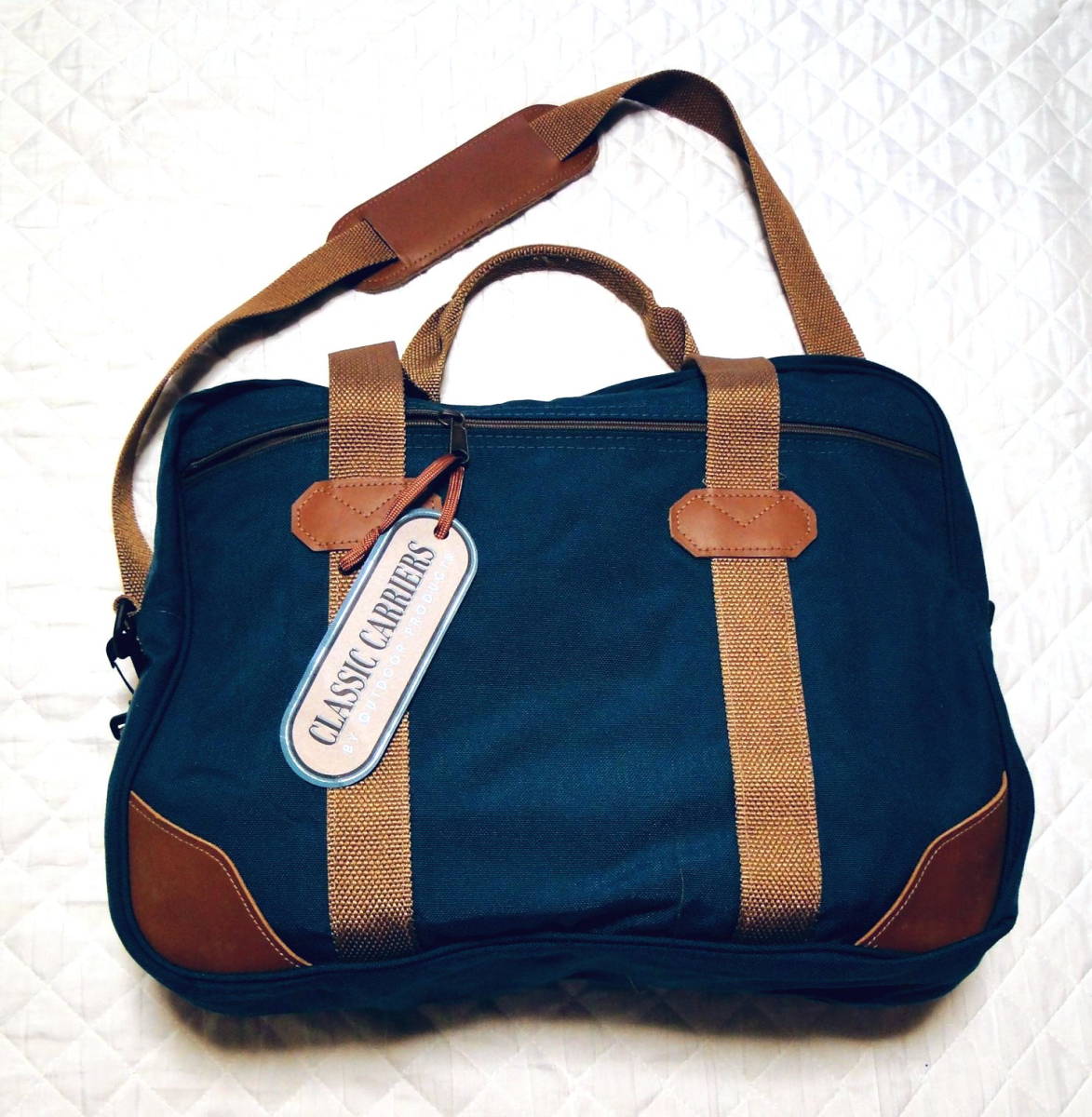 90’s アウトドアプロダクツ OUTDOOR PRODUCTS 182 SHOULDER BRIEFCASE デッドストック アメリカ製 送料込_画像1