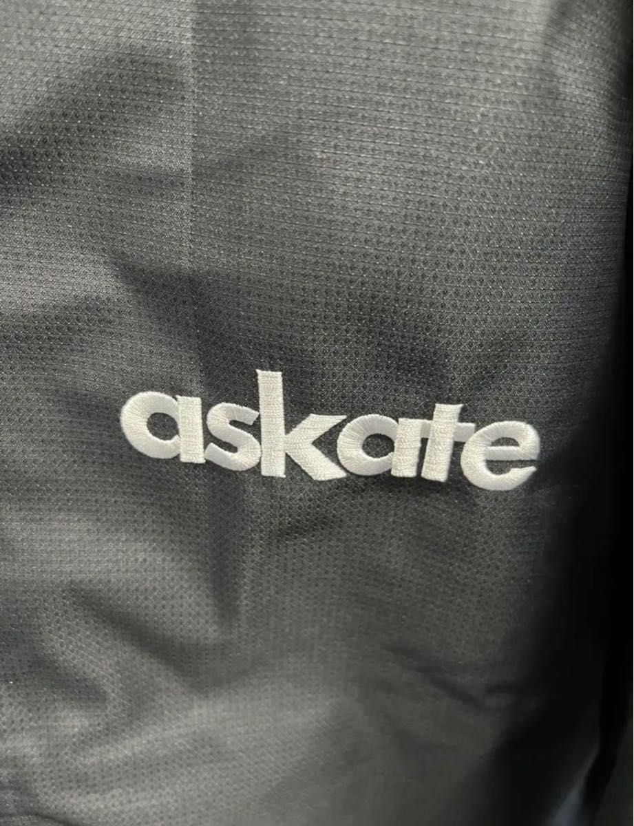 askate Logo Mountain Jacket Black アスケート ロゴ マウンテン