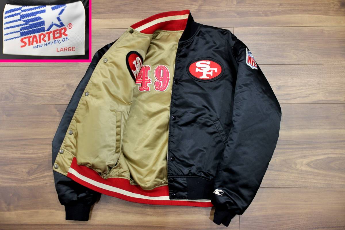 クリーニン】 激レア☆90s STARTER製 NFL San Francisco 49ers