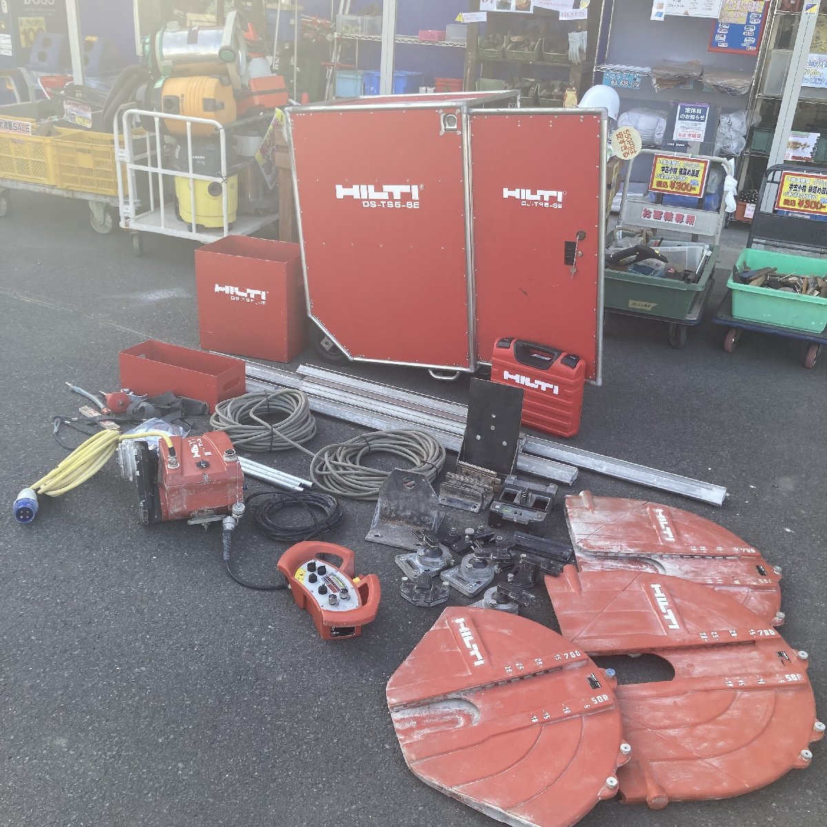 中古品/店頭受取り限定】HILTI 電動ウォールソー DS TS5-SE 中古品/店頭受取り限定】HILTI 電動ウォールソー DS TS5-SE