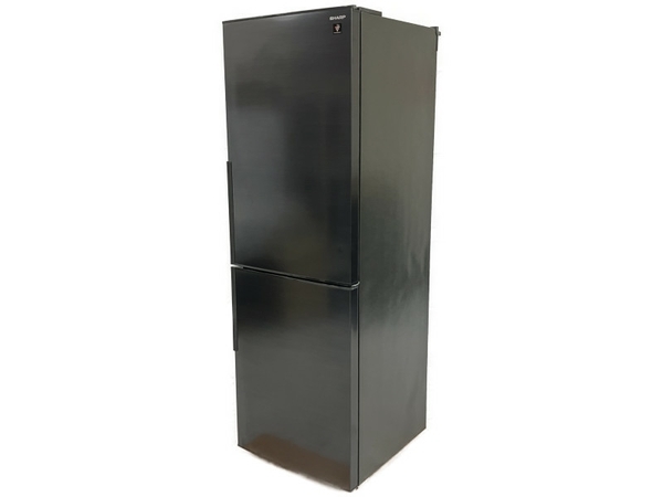 SHARP SJ-AK31-G 2ドア 冷凍冷蔵庫 右開き 310L シャープ 中古 楽 ...