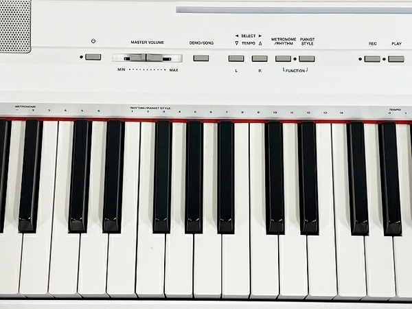 YAMAHA P-115WH 美品中古 電子ピアノ 簡易包装送料込み 楽器/器材 鍵盤