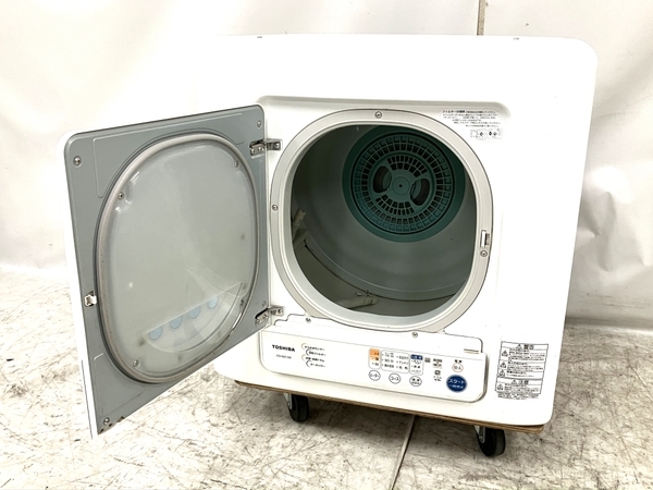 ヤフオク! - TOSHIBA 東芝 ED-60C 衣類乾燥機 6.0kg ピュアホ...