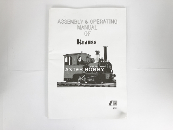 ASTER HOBBY Krauss アスターホビー クラウス 蒸気機関車 鉄道模型 Gゲージ 伊予鉄道 ジャンク Y7365497_画像4