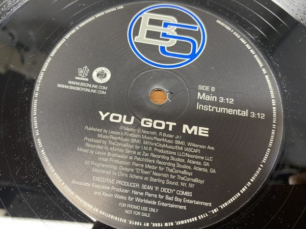 NO 11-2100 ◆ 12インチ ◆ B5 ◆ All I Do / You Got Me_画像2