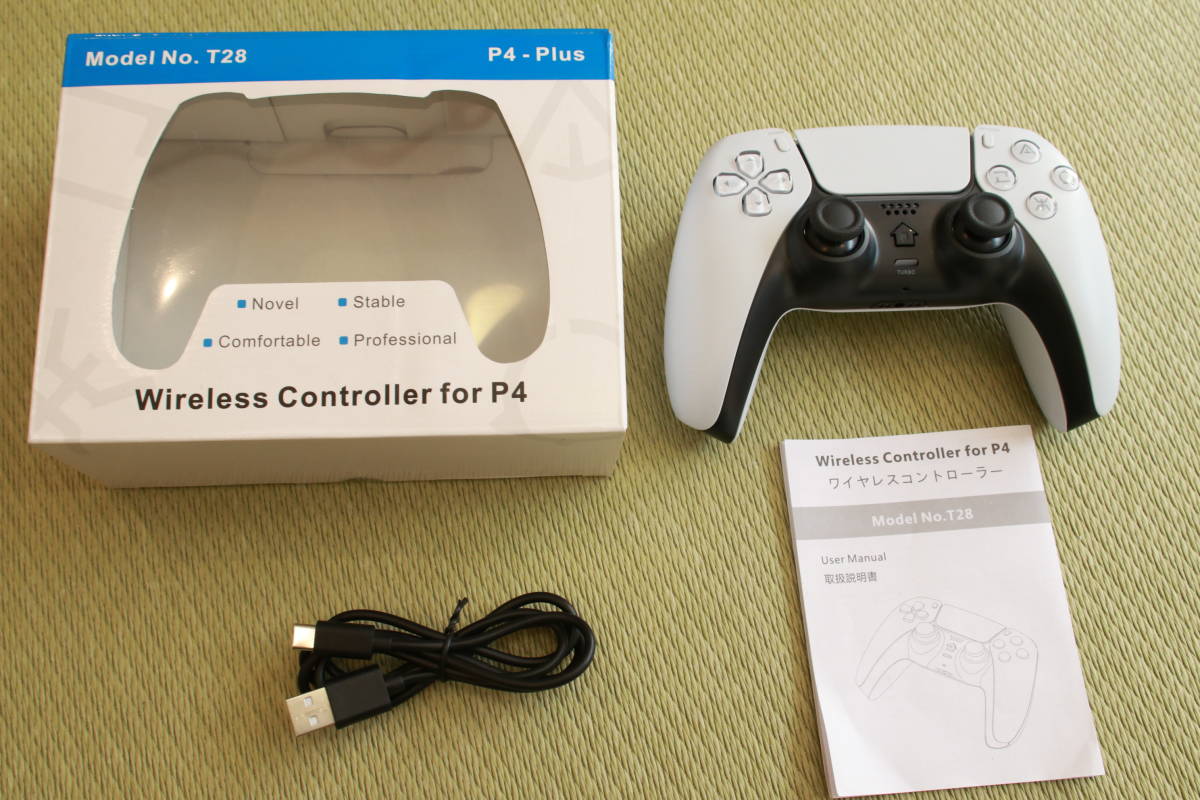 PS4 PS5 ワイヤレスコントローラー Wireless Controller for P4 PS4 PS5 ワイヤレスコントローラー Wireless Controller for P4