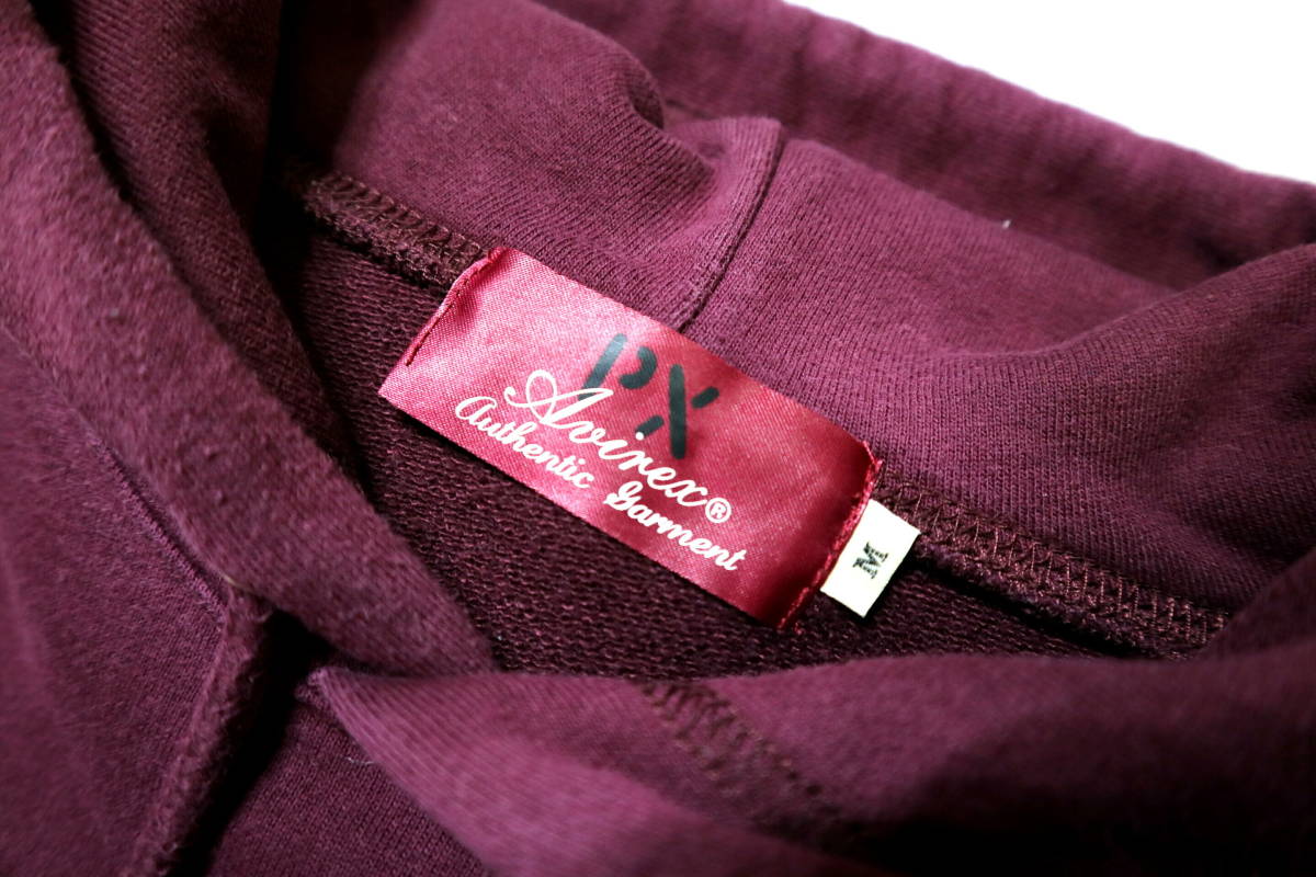  with translation ( little color blur )/ excellent!*AVIREX Avirex sweat parka * woman M size product number :6273119