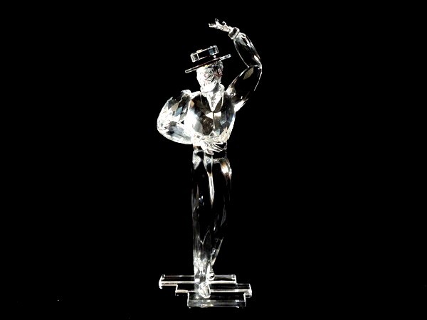  Swarovski /[ Magic ob Dance Anne tonio]/2003 год SCS участник ограничение / высота :19cm/ crystal / украшение / произведение искусства /figyu Lynn / фундамент есть / художественное изделие 
