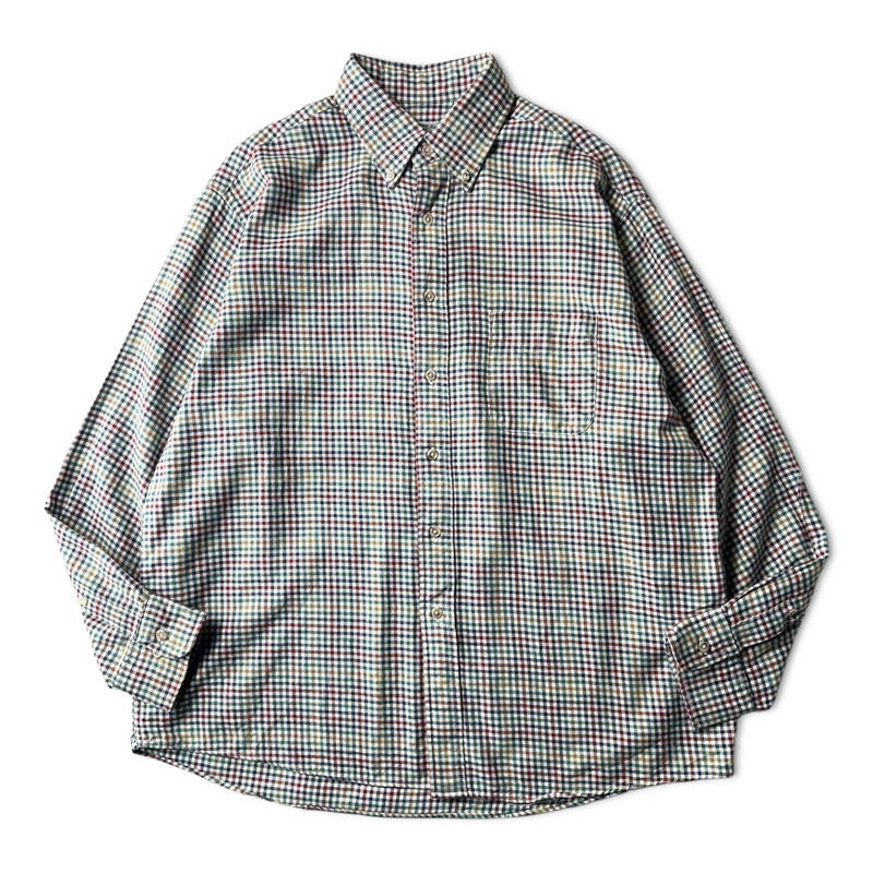 人気アイテム チェック Viyella USA製 90s コットン ビエラ ギンガム