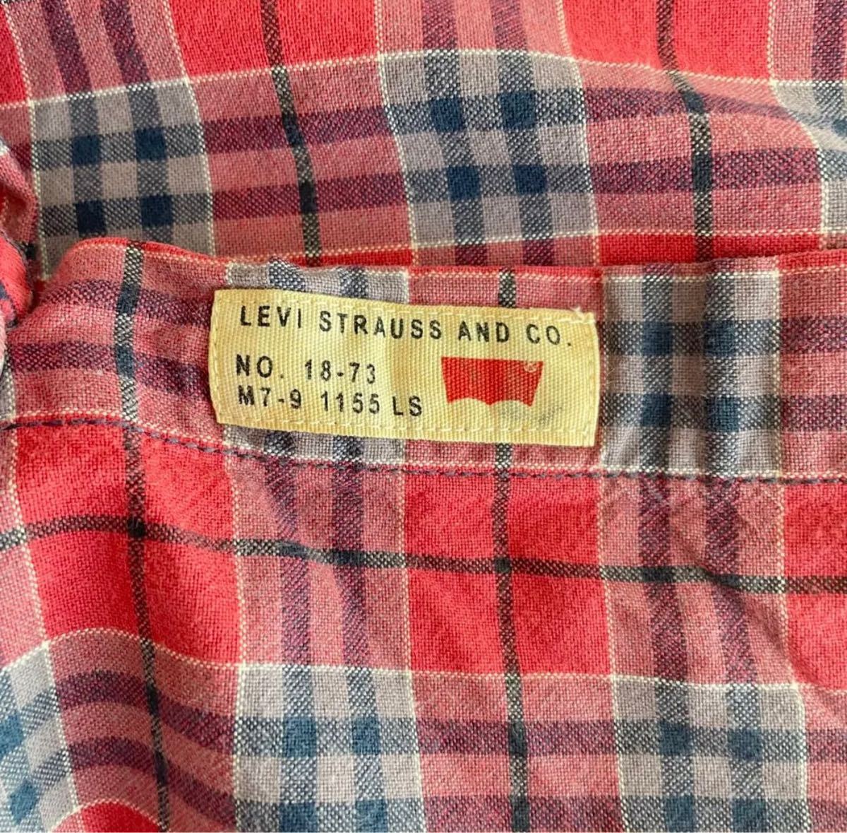 【LEVI’S】リーバイス 90s ウエスタンチェックシャツ XL 美品 古着 ヴィンテージ USA製