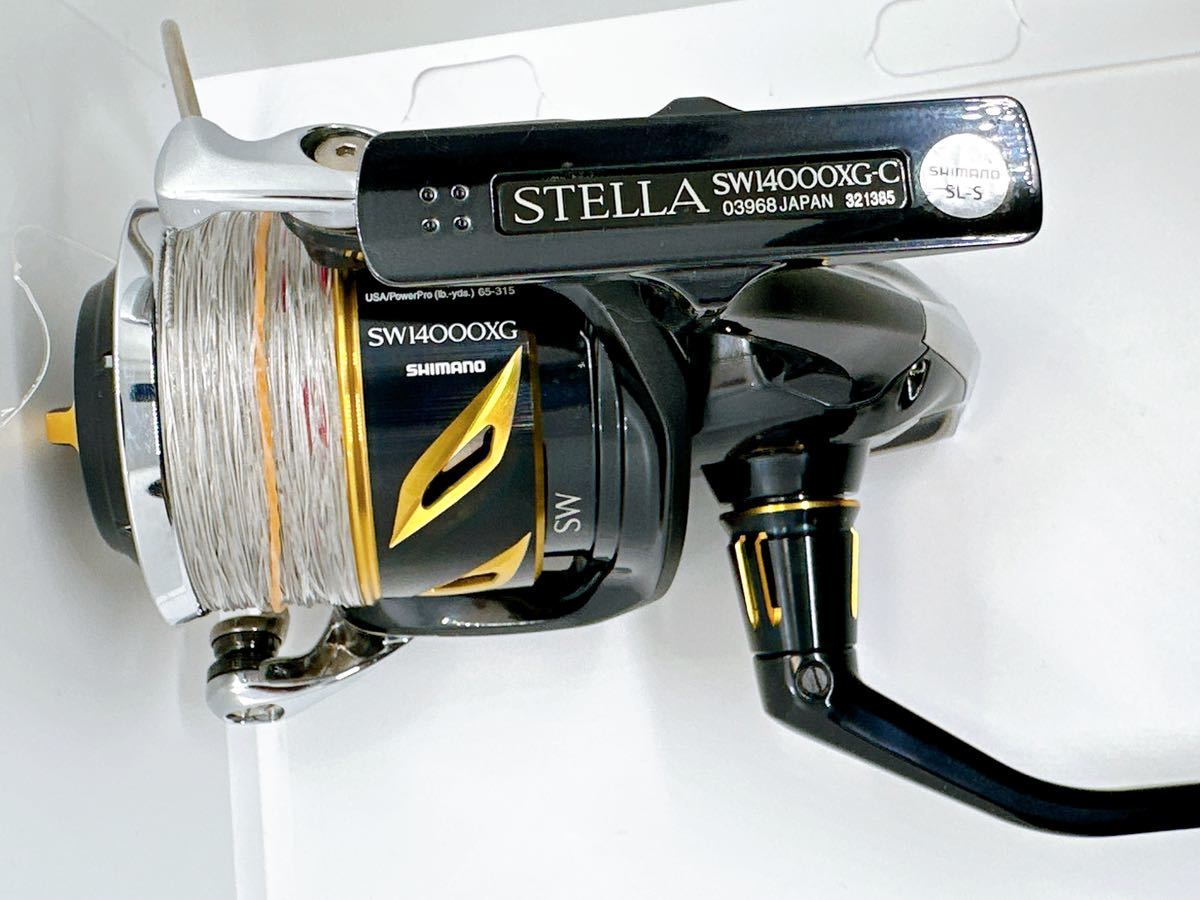 美品 SHIMANO シマノ 19 STELLA ステラ SW 14000XG MADE IN JAPAN PE