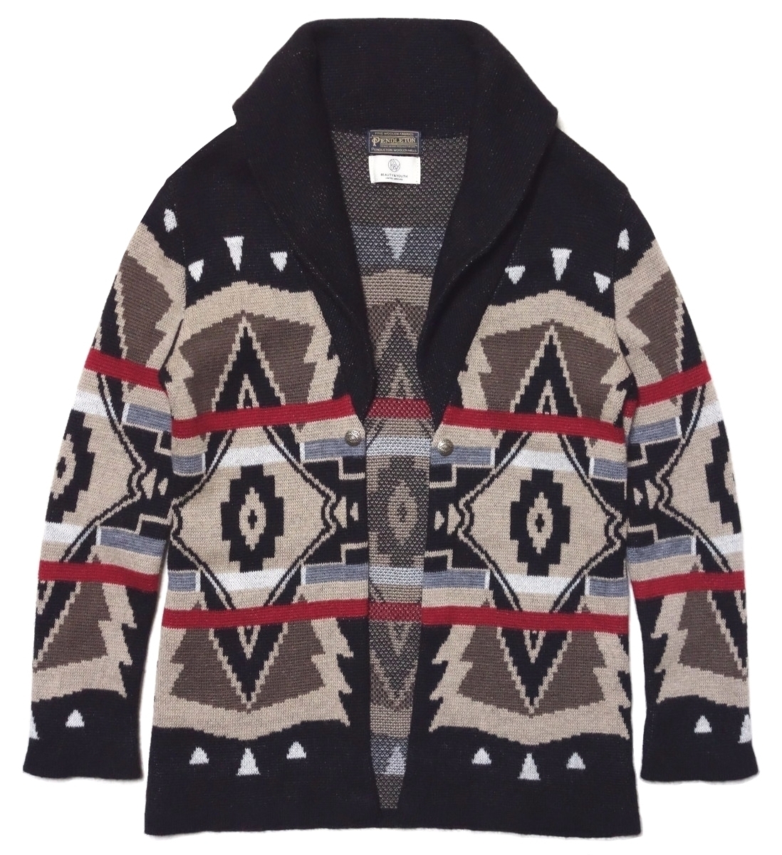 送料無料 UNITED BEAUTY&YOUTH ARROWS コンチョボタン カーディガン】ニット ショールカラー CARDIGAN SHAWL ペンドルトン【別注 PENDLETON × セーター 送料無料 UNITED BEAUTY&YOUTH ARROWS コンチョボタン カーディガン】ニット ショールカラー CARDIGAN SHAWL ペンドルトン【別注 PENDLETON × セーター