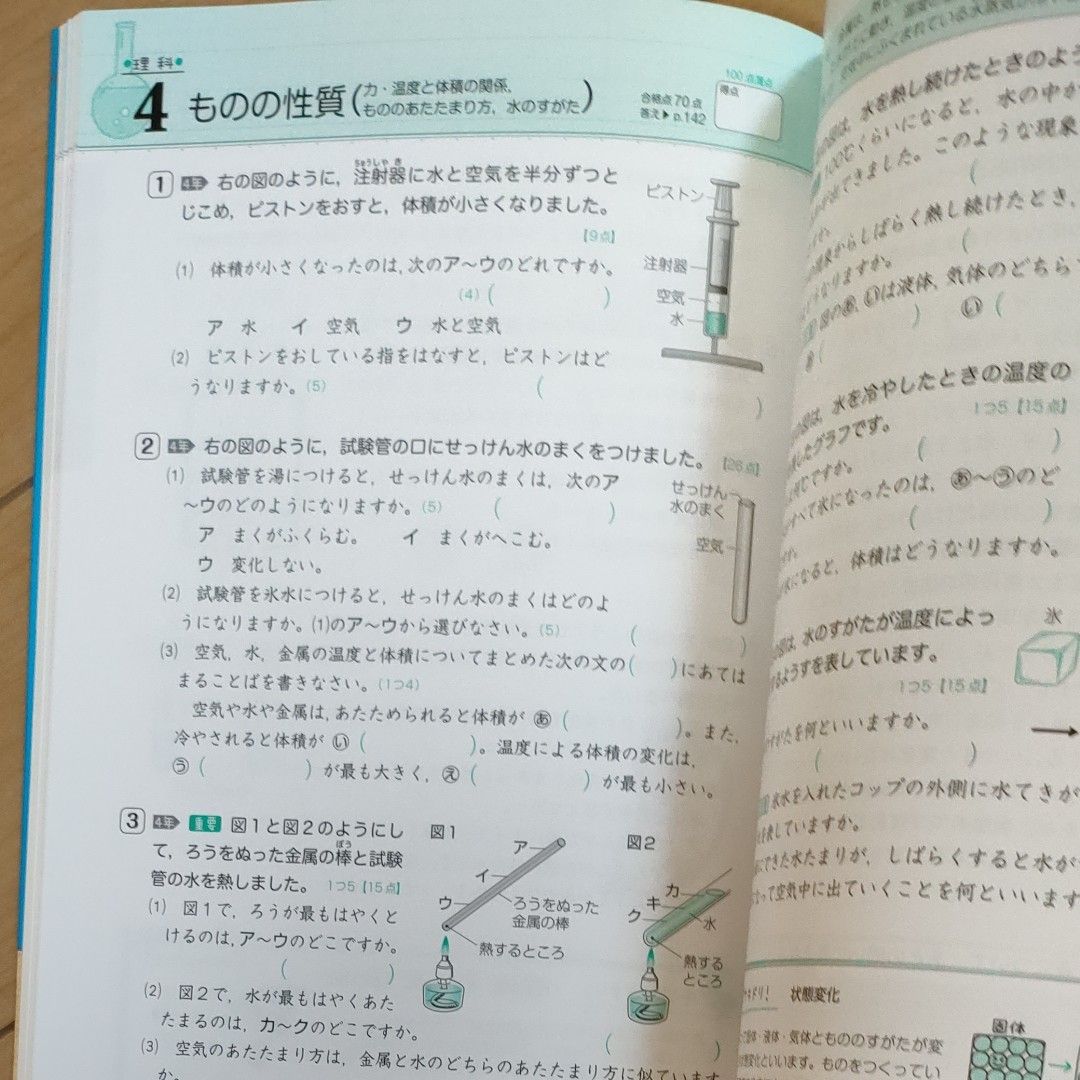 小学の総復習全科 中学入学準備 国語/算数/社会/理科+英語つき