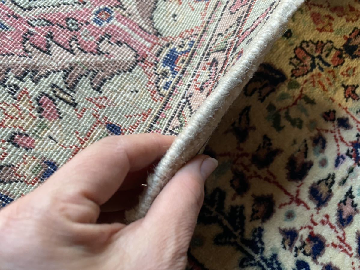 美しいコンヤラディック絨毯！通常のラディックより細かい織りまるでヘレケ宝石の様な手織絨毯！新品未使用品見事な絨毯３月いっぱいの価格_画像10