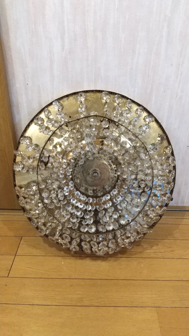 ダンプ トラックデコトラ レトロシャンデリア附属新品ビーズ付き