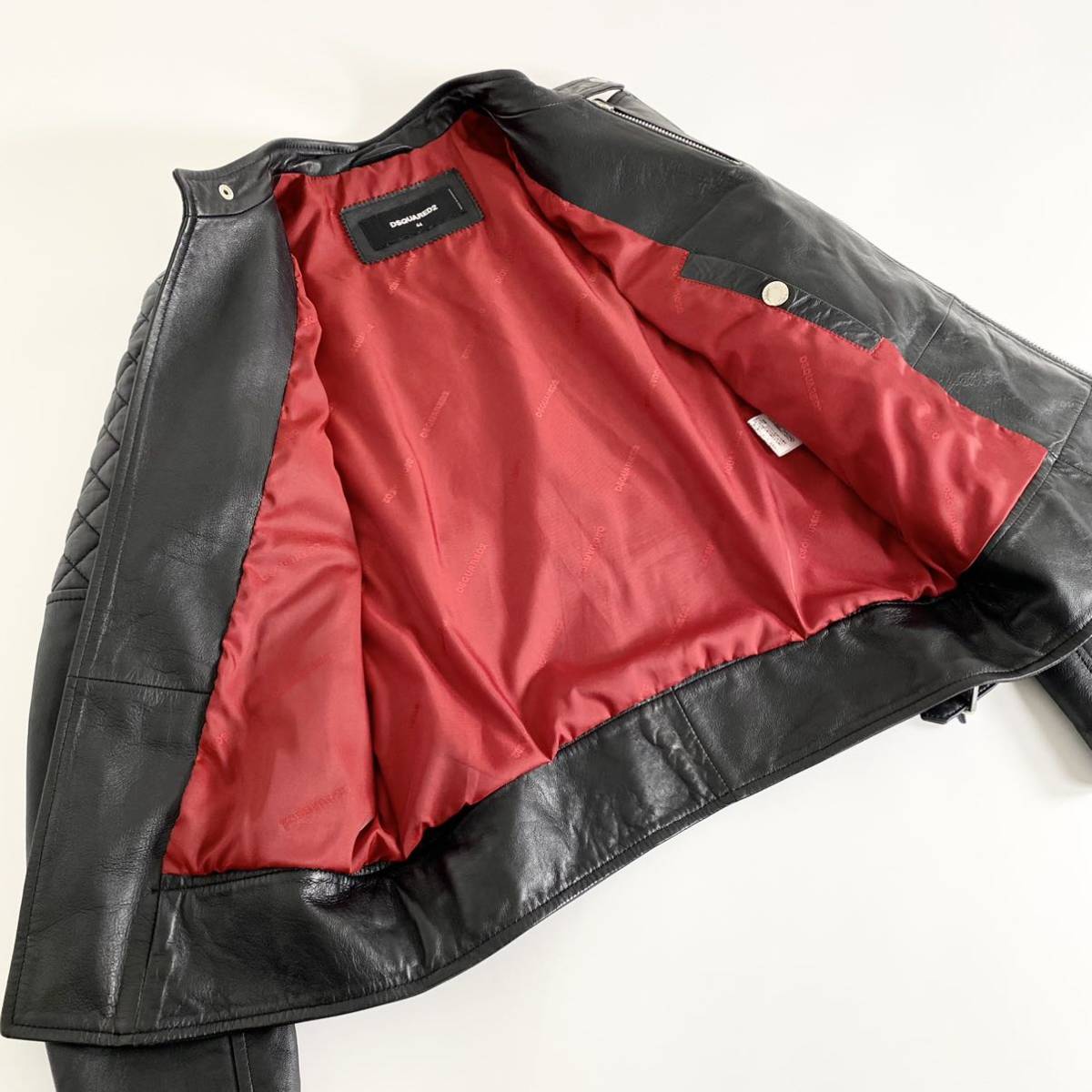 30c17 《美品》 DSQUARED2 ディースクエアード ダブルライダース