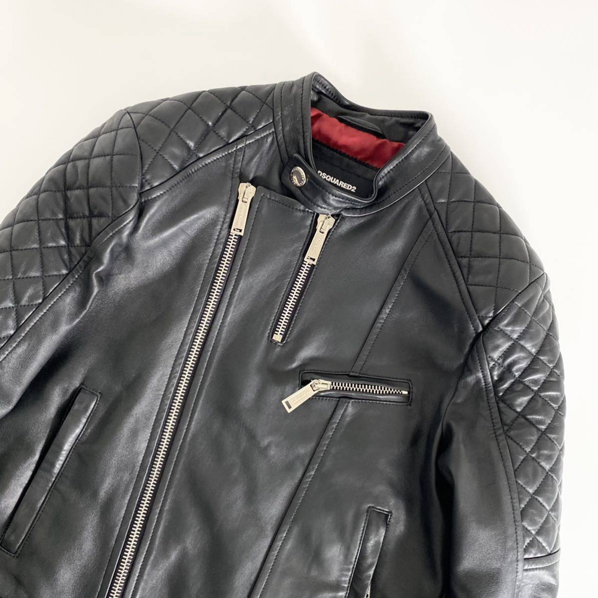 30c17 《美品》 DSQUARED2 ディースクエアード ダブルライダース