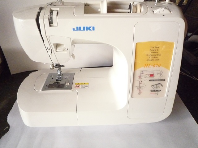 JUKI家庭用ミシンHL－670ジャンク品_ジャンク品