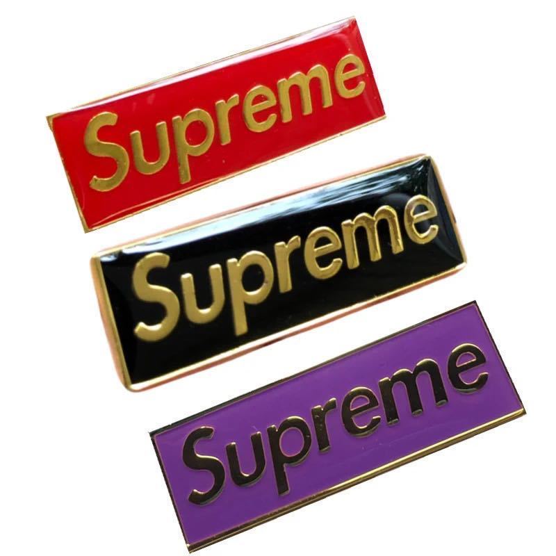 高品質 残り1点 90s Supreme シュプリームSUPREME ピンバッジ その他