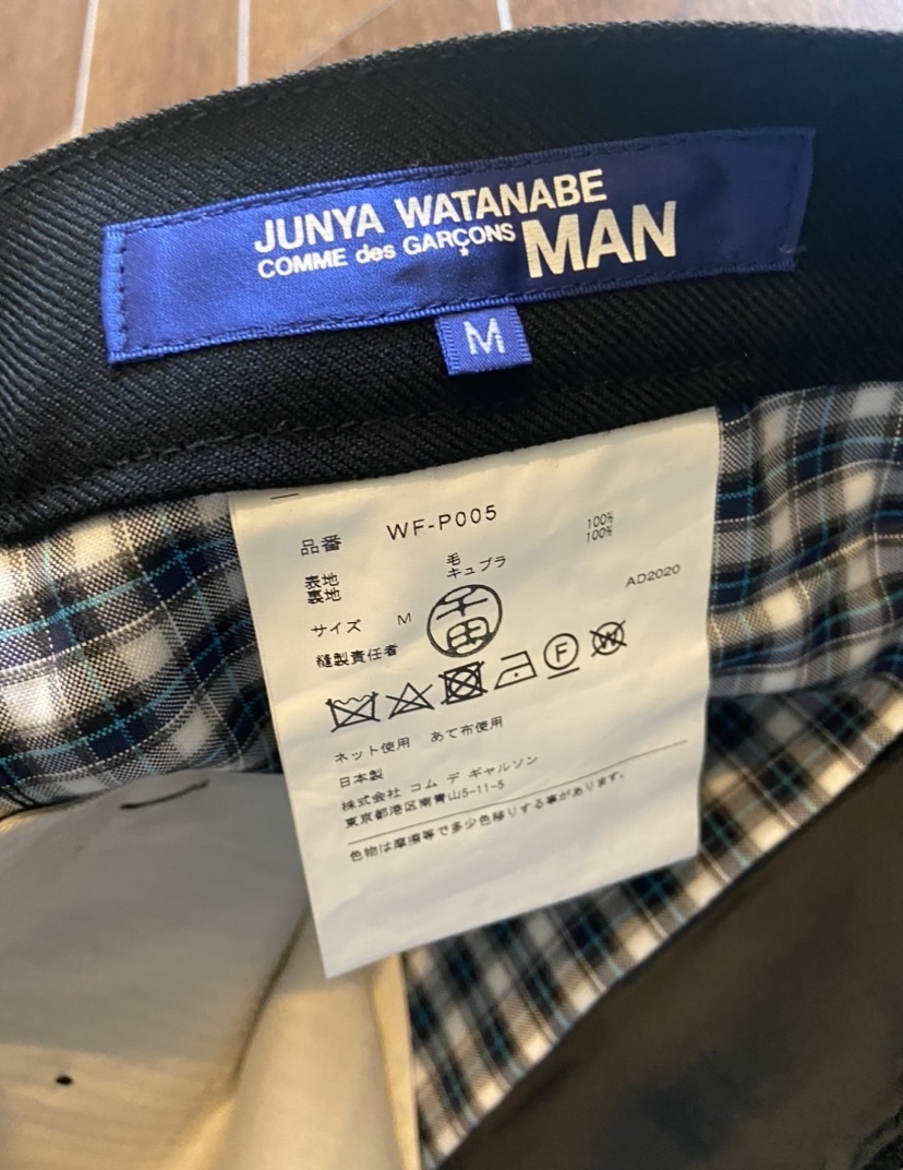 新品 Mサイズ COMME des GARCONS JUNYA WATANABE MAN ジュンヤ ワタナベ マン コムデギャルソン パンツ WF-P005_画像3