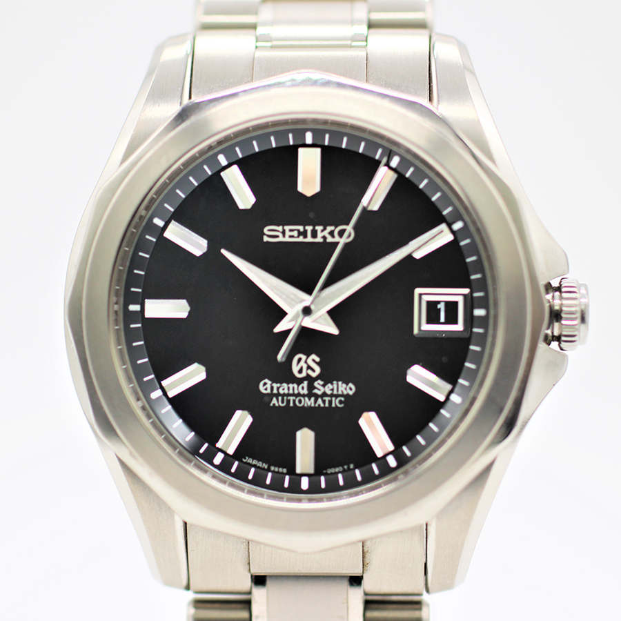 【セイコー】 腕時計　グランドセイコー　SBGR011　ブラック　限定モデル　チタン　自動巻き　中古品