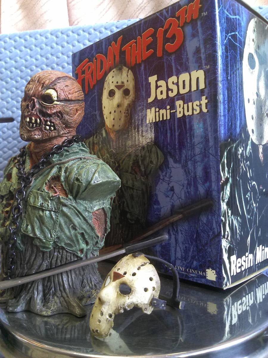  ceramics made NECA Jayson FRIDAY THE 13 JASON mini-bust start chu-