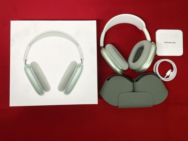 R734】極美品 Apple アップル AirPods Max MGYN3J/A A2096 グリーン