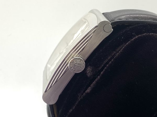 【R998】美品 元箱付き ブシュロン BOUCHERON リフレ XL 自動巻き メンズ 高級腕時計 b_画像4