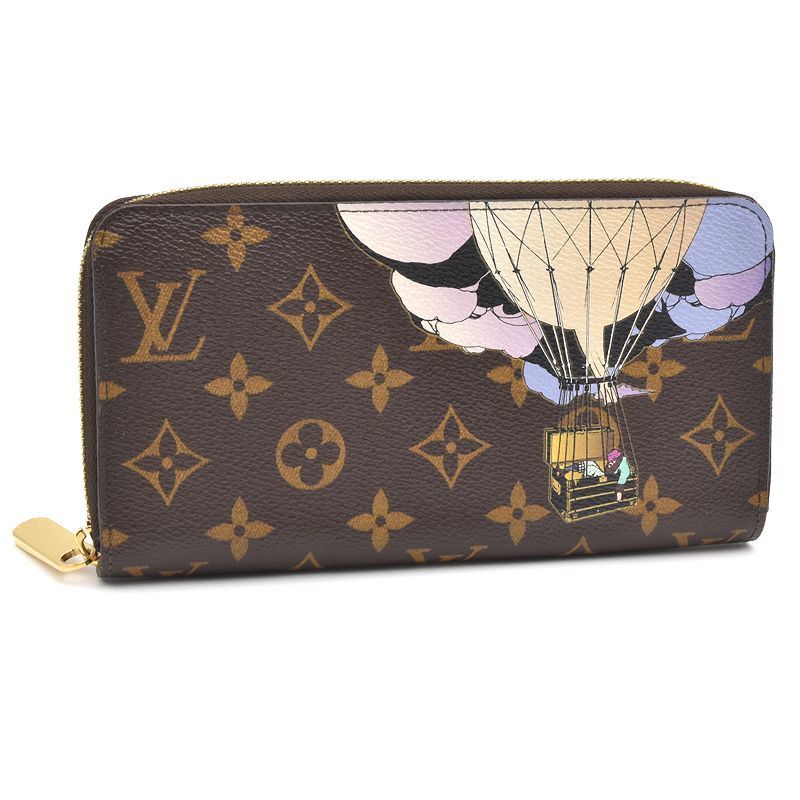 LV ルイヴィトン 長財布 ジッピーウォレット バルーン ラウンドファスナー-