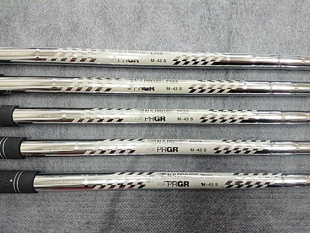 プロギア 2020年 PRGR 02 ゼロニ #6-PW 5本 アイアンセット 純正 プロギア 2020年 PRGR 02 ゼロニ #6-PW 5本 アイアンセット 純正