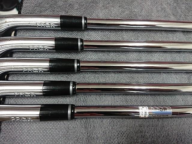 プロギア 2020年 PRGR 02 ゼロニ #6-PW 5本 アイアンセット 純正 プロギア 2020年 PRGR 02 ゼロニ #6-PW 5本 アイアンセット 純正
