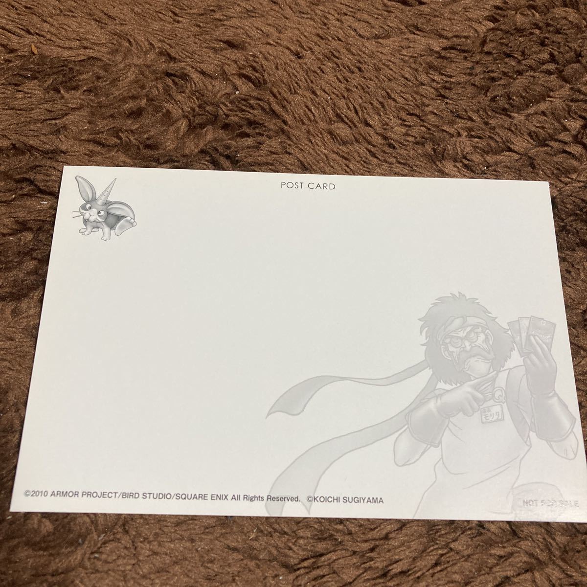  Dragon Quest Monster Battle Road открытка не продается Toriyama Akira skeni