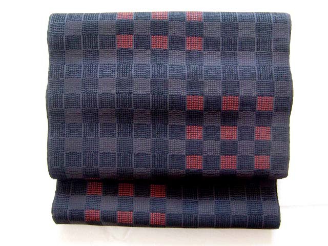 正規販売店】 【新品】【お仕立付き】 西陣織 kimono 黒 帯 未仕立 未
