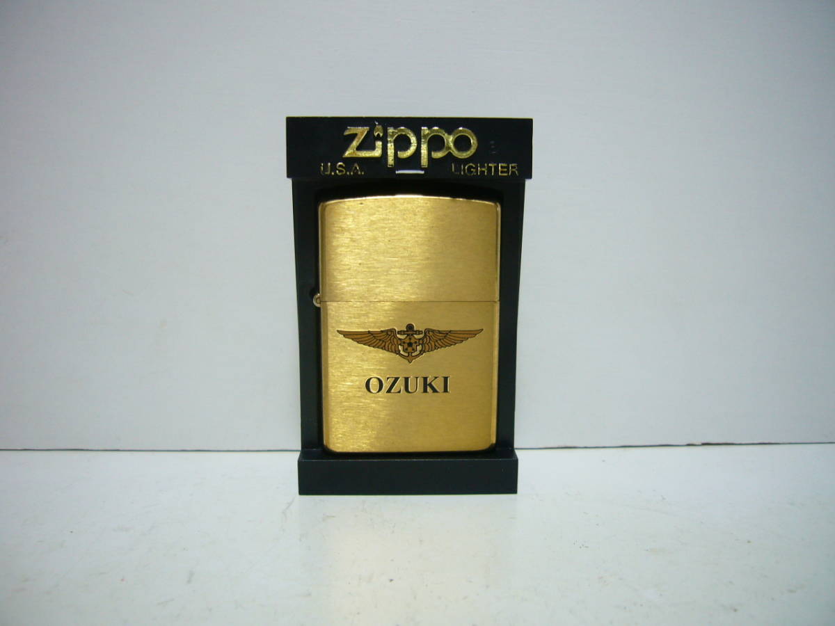 ☆未使用 ZIPPO OZUKI 小月航空基地 海上自衛隊 ミリタリー オイル