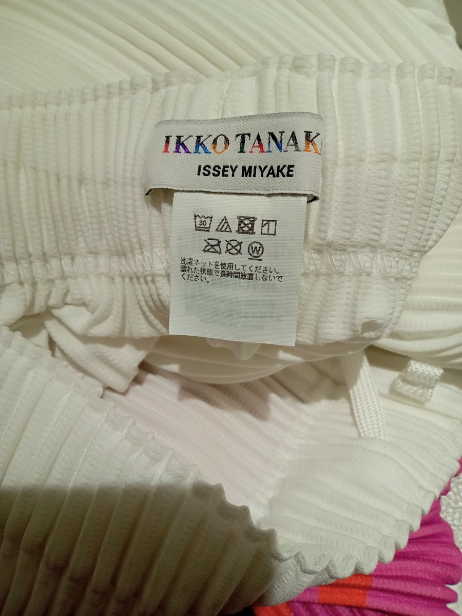 未使用 完売 イッセイミヤケ 田中一光 コラボ 花柄 牡丹 パンツ サイズ