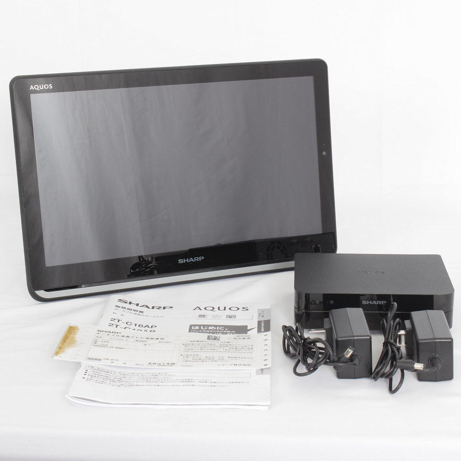 ヤフオク! - シャープ ポータブルテレビ AQUOS 2T-C16AP-...