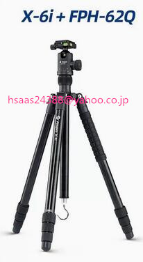 Fotopro X-6I+62Q カメラ三脚 68インチ アルミニウム 360度 Fotopro X-6I+62Q カメラ三脚 68インチ アルミニウム 360度