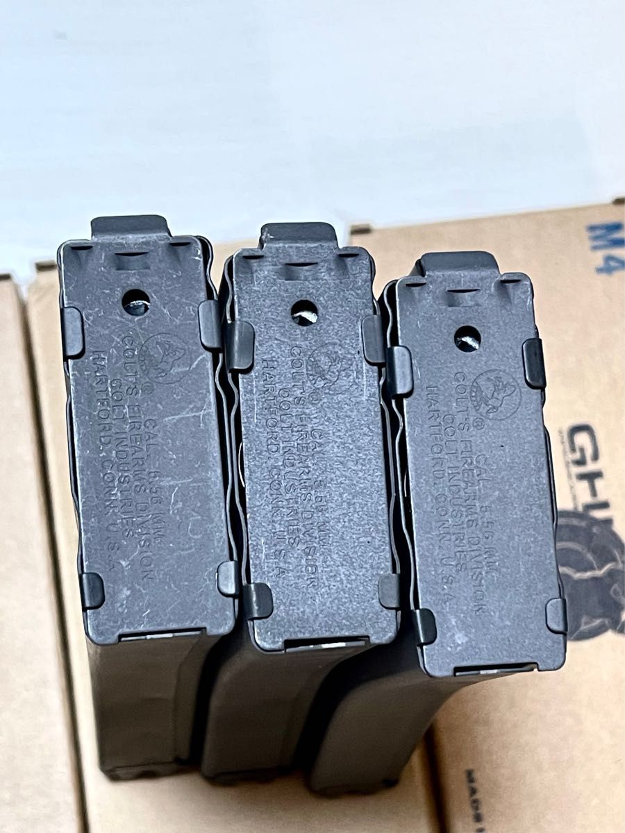 新品】 GHK M4用 40連 CO2マガジン 3本セット | alfasaac.com