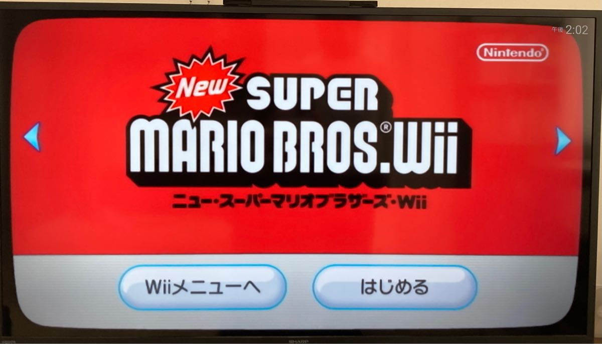 New スーパーマリオブラザーズ Wii  任天堂