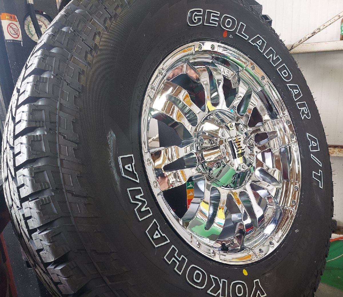 LEXXEL Balano RAV4 D5 CX8 CX5 エクストレイル ヨコハマ ジオランダーAT G015 225/60R17 225/65R17 245/65R17 タイヤホイール 17インチ_画像4