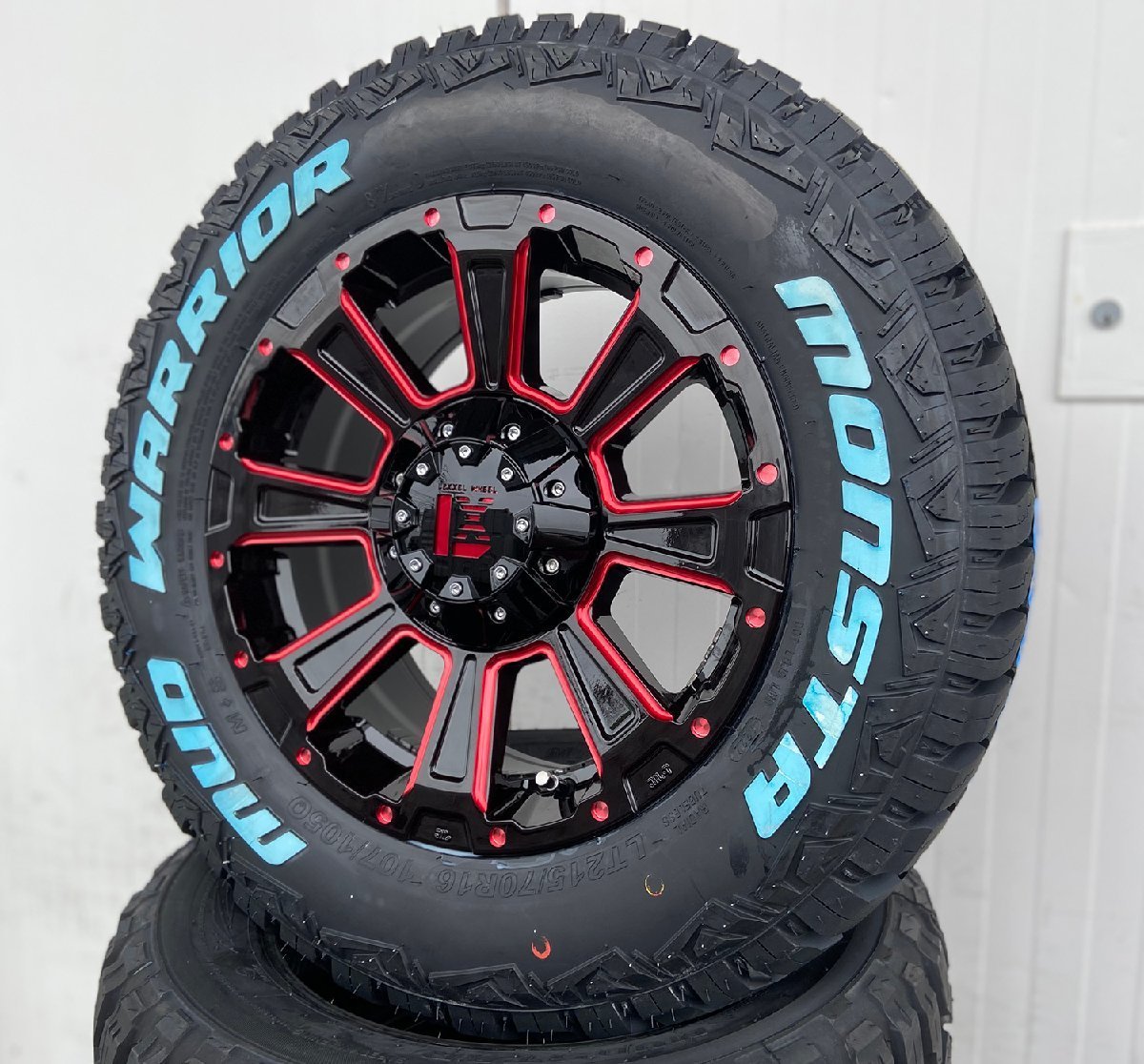 ホンダ クロスロード LEXXEL【DeathRock】16インチ MONSTAマッドウォーリアー 215/70R16 235/70R16 ホワイトレター_画像2