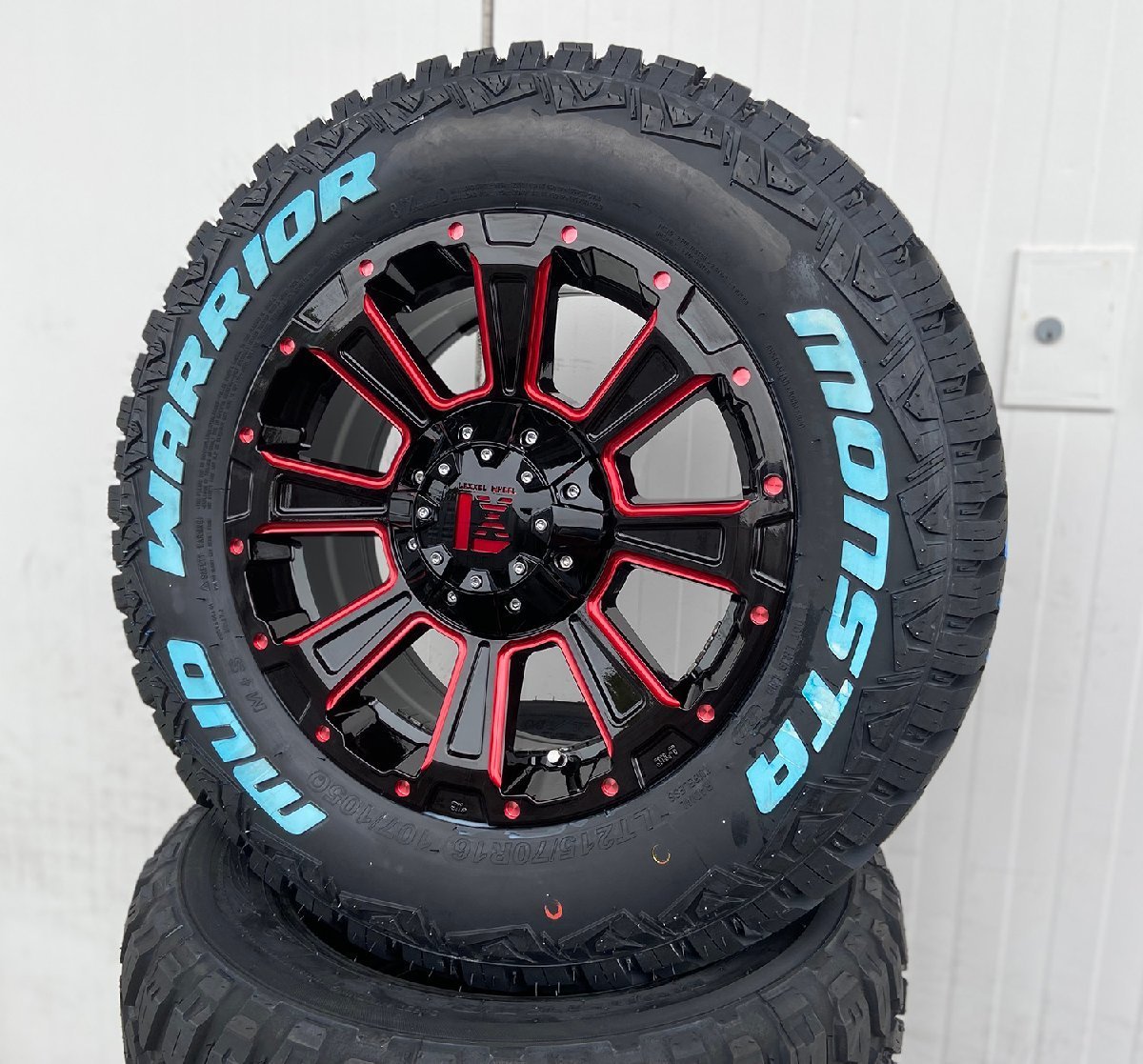 ホンダ クロスロード LEXXEL【DeathRock】16インチ MONSTAマッドウォーリアー 215/70R16 235/70R16 ホワイトレター_画像8