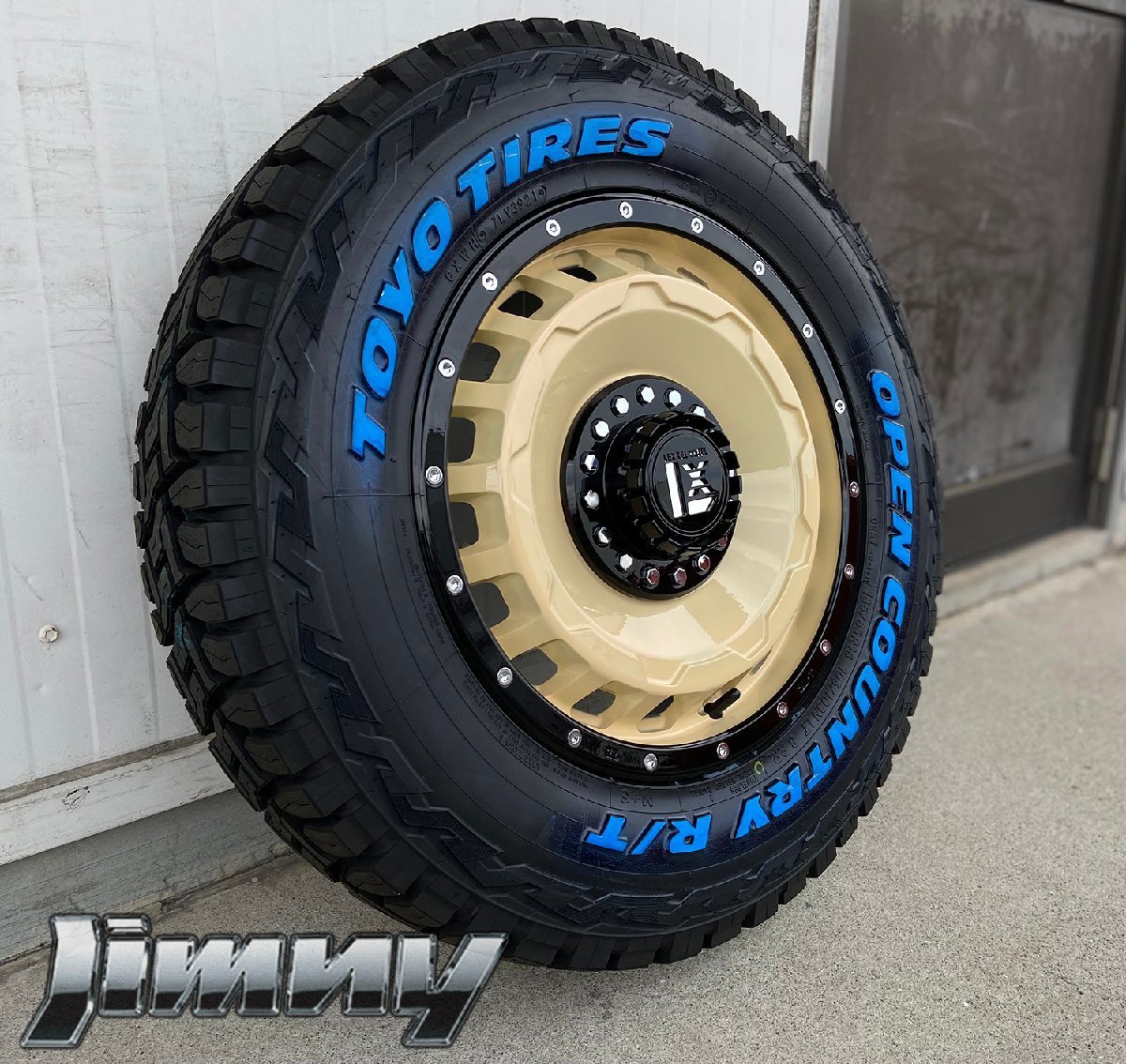 ジムニー JB64 JB23 トーヨー オープンカントリー RT 185/85R16 タイヤホイールセット 16in SwaGGer オフロード＆オンロード両立タイヤ_画像1