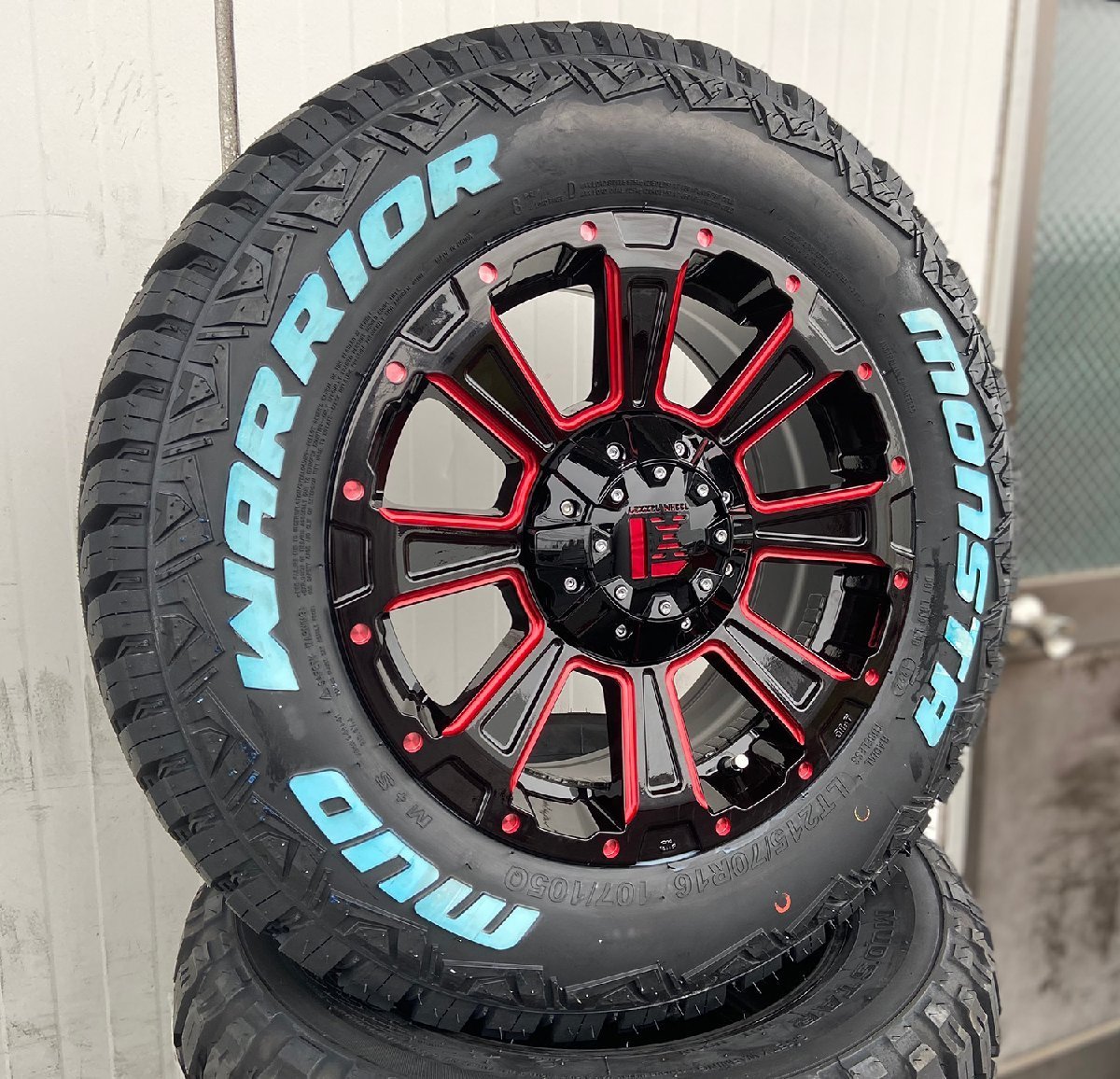 ホンダ クロスロード LEXXEL【DeathRock】16インチ MONSTAマッドウォーリアー 215/70R16 235/70R16 ホワイトレター_画像3